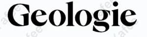 Geologie